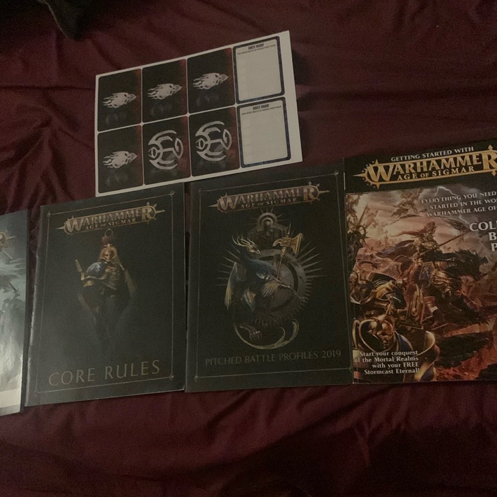 Massive 6 Book Warhammer Lot Age of Sigmar